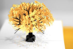 arbre jaune symbole coaching positif