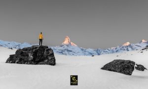 Champ des orientations possibles en montagne