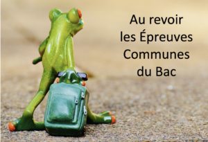 suppression des épreuves communes du bac