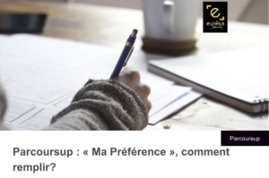 Parcoursup ma préférence