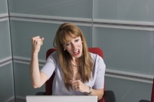 Maman contente des réponses parcoursup online