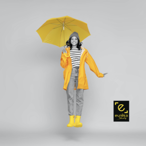 lycéenne saute de joie pour son orientation scolaire à Mesnil le Roi avec Eurêka Study