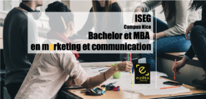 étudiant à l'ISEG nice bachelor et mba marketing et communication