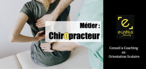 Métier de chiropracteur logo eurêka study conseil orientation