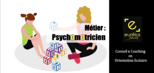 Métier de psychomotricien psychomotricienne conseil orientation logo eurêka study