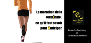 Marathon de lycéen en terminale conseil pour anticiper logo eureka study