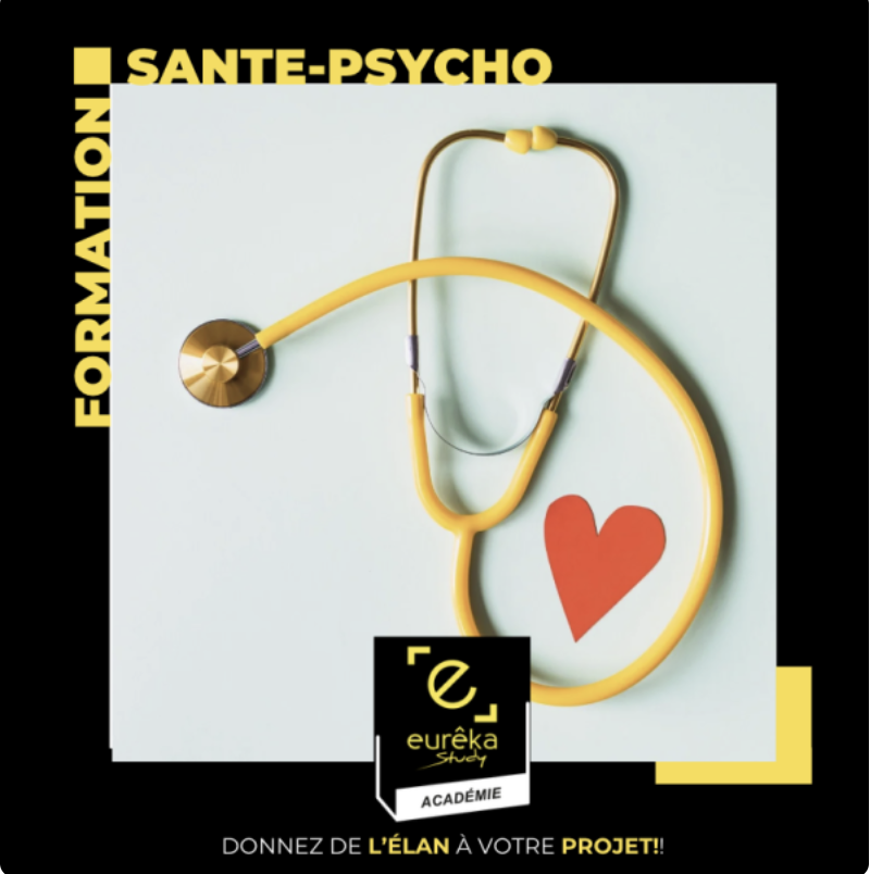 stéthoscope et un coeur pour les études de santé une formation académie eurêka study